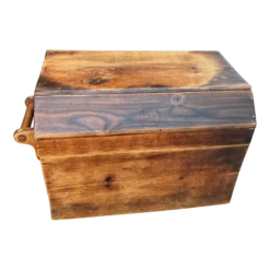 Antique Wooden Blacksmith Tool Box