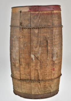Antique Wooden Nail Keg Cask Barrel -CHAIRISH Shop antique wooden nail keg cask barrel 6538