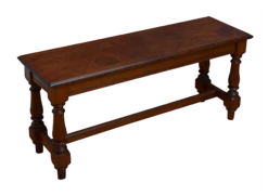 Art Deco Coat Stand In Solid Mahogany From Cooke's