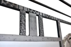 Art Deco French Wrought Iron Coat Rack With Chromed Bird Motifs -CHAIRISH Shop art deco french wrought iron coat rack with chromed bird motifs 2063