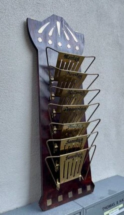 Art Deco Wall Mounted Magazine Rack, Germany, 1920s 14 Art Deco Wall Mounted Magazine Rack, Germany, 1920s -CHAIRISH Shop art deco wall mounted magazine rack germany 1920s 2824