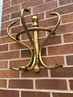 Art Nouveau Solid Brass Hat Rack Manner Of Thonet Circa Early 20th Century -CHAIRISH Shop art nouveau solid brass hat rack manner of thonet circa early 20th century 9185