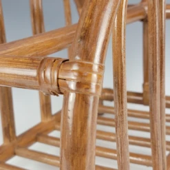 Bamboo Magazine Book Rack Holder Petite Bent Wood Rattan -CHAIRISH Shop bamboo magazine book rack holder petite bent wood rattan 9741