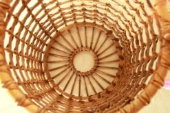 Bamboo Rattan Basket, Italy, 1970s -CHAIRISH Shop bamboo rattan basket italy 1970s 1740