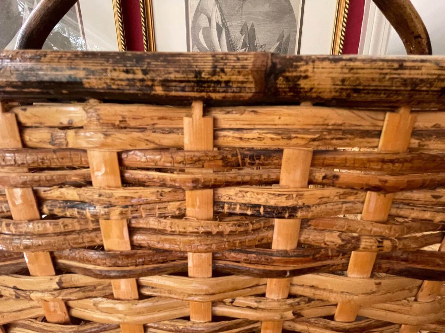 Bamboo, Rattan Magazine Stand 10 Bamboo, Rattan Magazine Stand - Image 8