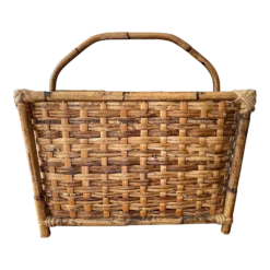 Bamboo, Rattan Magazine Stand