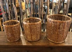 Bamboo Weave Basket Medium -CHAIRISH Shop bamboo weave basket medium 0019