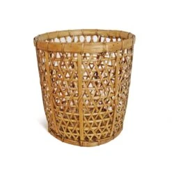 Bamboo Weave Basket Small -CHAIRISH Shop bamboo weave basket small 6512