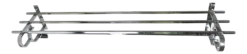 Bauhaus Chrome Wall Rack