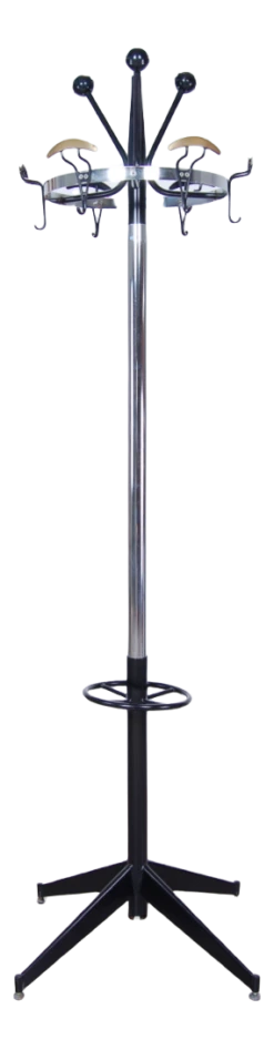 Black Enamelled Iron And Steel Hangers