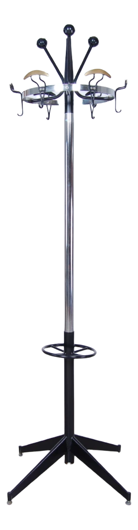 Black Enamelled Iron And Steel Hangers 3 Black Enamelled Iron And Steel Hangers