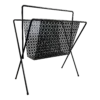 Black Iron Magazine Rack In The Style Of Mathieu Matégot -CHAIRISH Shop black iron magazine rack in the style of mathieu mategot 9809