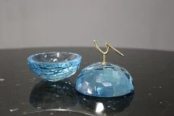 Blue Jewel Box In Brass And Glass By Ghirò Studio -CHAIRISH Shop blue jewel box in brass and glass by ghiro studio 7643