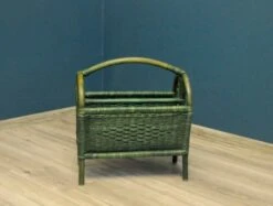 Bohemian Rattan Magazine Rack, 1960s -CHAIRISH Shop bohemian rattan magazine rack 1960s 1294