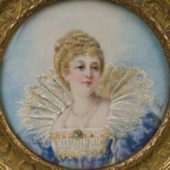 Brass Box With A Miniature Late Eighteenth Costume Initials -CHAIRISH Shop brass box with a miniature late eighteenth costume initials 3040