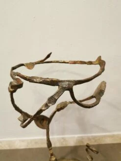 Brutalist Wrought Iron Sculptural Umbrella Stand By Salvino Marsura, Italy, 1960s -CHAIRISH Shop brutalist wrought iron sculptural umbrella stand by salvino marsura italy 1960s 6834