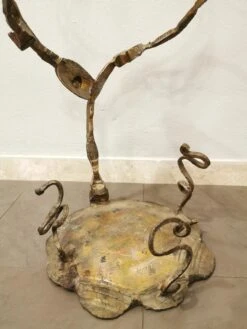 Brutalist Wrought Iron Sculptural Umbrella Stand By Salvino Marsura, Italy, 1960s -CHAIRISH Shop brutalist wrought iron sculptural umbrella stand by salvino marsura italy 1960s 9282