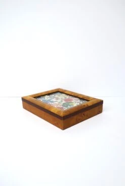 Burl Wood Jewelry Box & Picture Frame -CHAIRISH Shop burl wood jewelry box and picture frame 0340