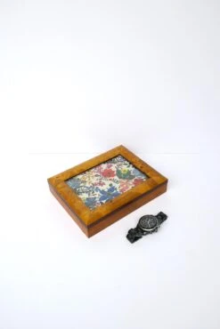 Burl Wood Jewelry Box & Picture Frame -CHAIRISH Shop burl wood jewelry box and picture frame 4964