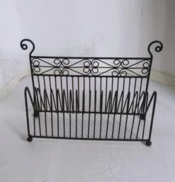 C. 1970s Wire Record/Mail Holder -CHAIRISH Shop c 1970s wire recordmail holder 0126