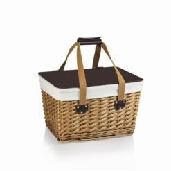 Canasta Picnic Basket With Brown Lid -CHAIRISH Shop canasta picnic basket with brown lid 9779