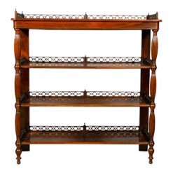 Charles X Rosewood Book Shelf