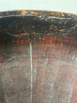 Chinese Hand Carved Wood Antique 19th Century Basket With Bamboo Handle -CHAIRISH Shop chinese hand carved wood antique 19th century basket with bamboo handle 1200