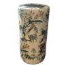 Chinoiserie Bird And Botanical Porcelain Umbrella Stand