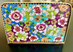 Chinoiserie Cloisonné Desktop Letter Holder -CHAIRISH Shop chinoiserie cloisonne desktop letter holder 0113