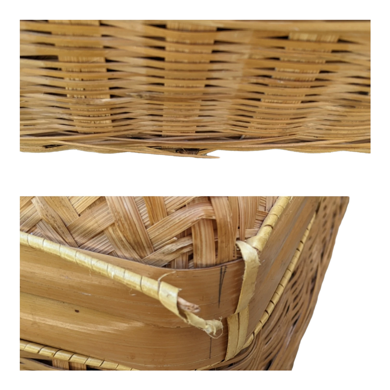 Chinoiserie Coastal Boho Chic Lidded Basket 10 Chinoiserie Coastal Boho Chic Lidded Basket - Image 8