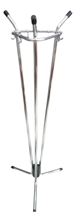 Chrome Triangular Coat Rack By Willy Van Der Meeren For Tubax, 1960s