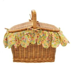 Coco & Wolf X Edit 58 Rectangle Wicker Picnic Basket Betsy Sunflower -CHAIRISH Shop coco and wolf x edit 58 rectangle wicker picnic basket betsy sunflower 0752