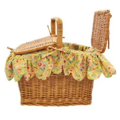 Coco & Wolf X Edit 58 Rectangle Wicker Picnic Basket Betsy Sunflower -CHAIRISH Shop coco and wolf x edit 58 rectangle wicker picnic basket betsy sunflower 1730