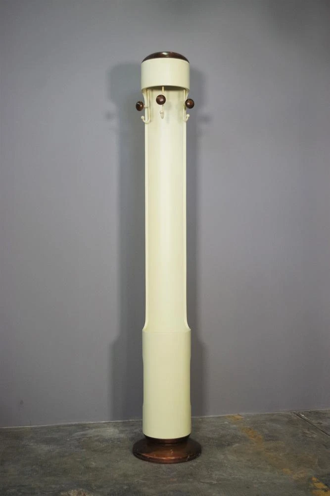Column Coat Rack With Umbrella Stand Attributed To Joe Colombos, 1960s 11 Column Coat Rack With Umbrella Stand Attributed To Joe Colombos, 1960s - Image 9