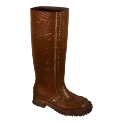 Contemporary Modern Bronze Cast Boot Cane/Umbrella Holder