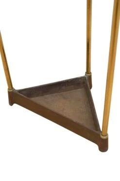 Corner Umbrella Stand In Brass, 1890s -CHAIRISH Shop corner umbrella stand in brass 1890s 7698