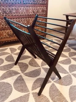 Danish Modern Magazine Stand In Dark Brown Beechwood, 1950s -CHAIRISH Shop danish modern magazine stand in dark brown beechwood 1950s 5312