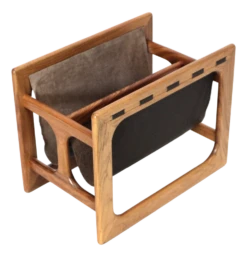 Danish Newspaper Tray From Salin Møbler, 1970s