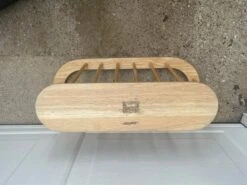 Danish Style Wooden Open Spindle Oval Magazine Rack, Arthur Umanoff Style -CHAIRISH Shop danish style wooden open spindle oval magazine rack arthur umanoff style 8351