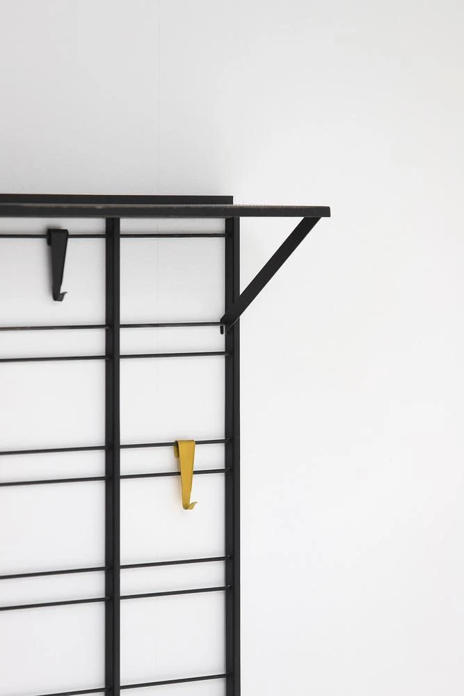 Decorative Metal Coat Rack By Tjer Reijenga For Pilastro 1950s 4 Decorative Metal Coat Rack By Tjer Reijenga For Pilastro 1950s - Image 2