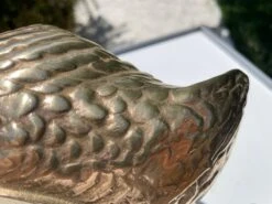 Decorative Swan-Shaped Brass Basket, Italy, 1970s -CHAIRISH Shop decorative swan shaped brass basket italy 1970s 9901