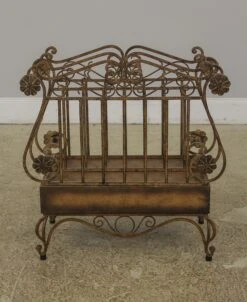 Decorator Iron Magazine Rack W. Drawer -CHAIRISH Shop decorator iron magazine rack w drawer 1537