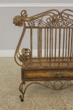 Decorator Iron Magazine Rack W. Drawer -CHAIRISH Shop decorator iron magazine rack w drawer 6334