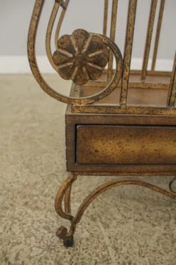 Decorator Iron Magazine Rack W. Drawer -CHAIRISH Shop decorator iron magazine rack w drawer 6465