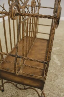 Decorator Iron Magazine Rack W. Drawer -CHAIRISH Shop decorator iron magazine rack w drawer 8291