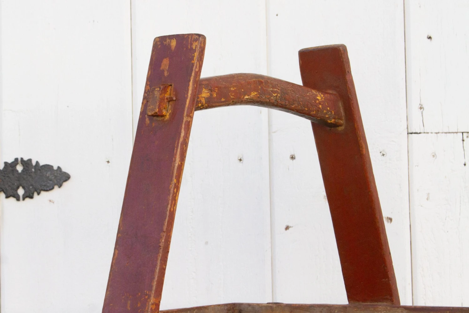 Distressed Wooden Harvest Basket 7 Distressed Wooden Harvest Basket - Image 5