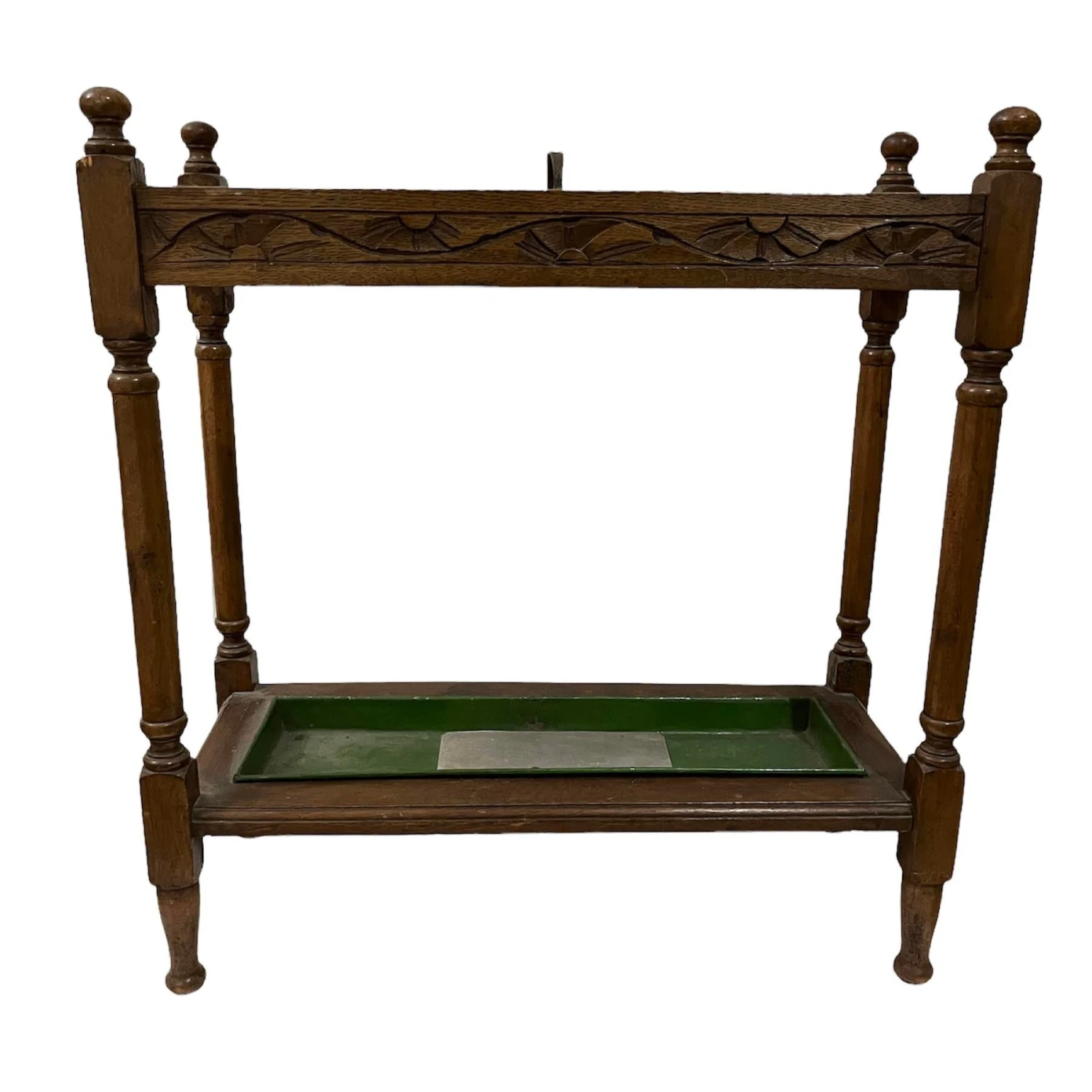 Early 1900s English Oak Umbrella Stand 9 Early 1900s English Oak Umbrella Stand - Image 7