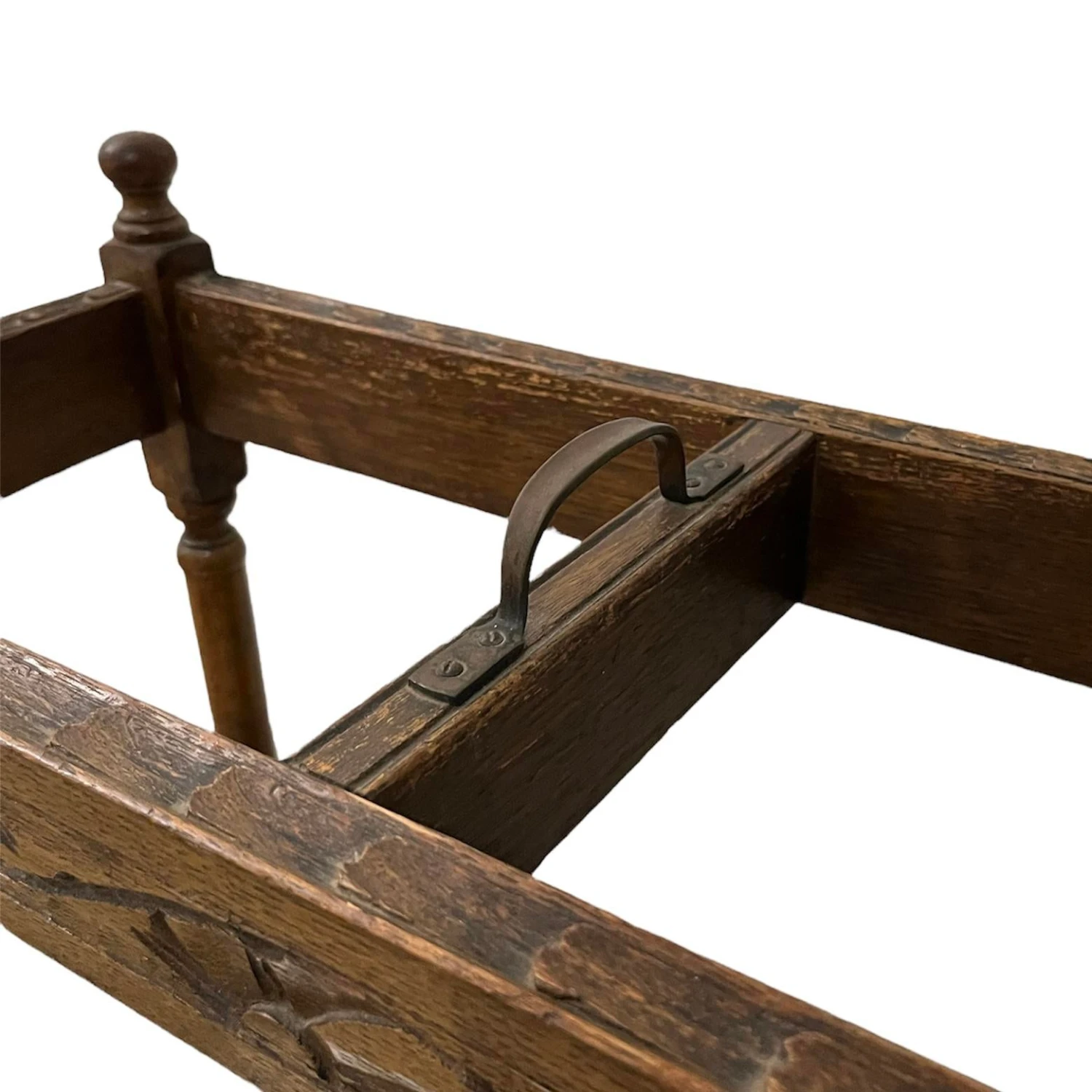 Early 1900s English Oak Umbrella Stand 7 Early 1900s English Oak Umbrella Stand - Image 5