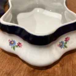 Early 19th Century Collectiable Antique Capodimonte Italian Porcelain Molded Flowers Decor Box -CHAIRISH Shop early 19th century collectiable antique capodimonte italian porcelain molded flowers decor box 1649