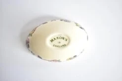 Early 20th Century English Mason's Transferware Egg Trinket Box -CHAIRISH Shop early 20th century english masons transferware egg trinket box 7336